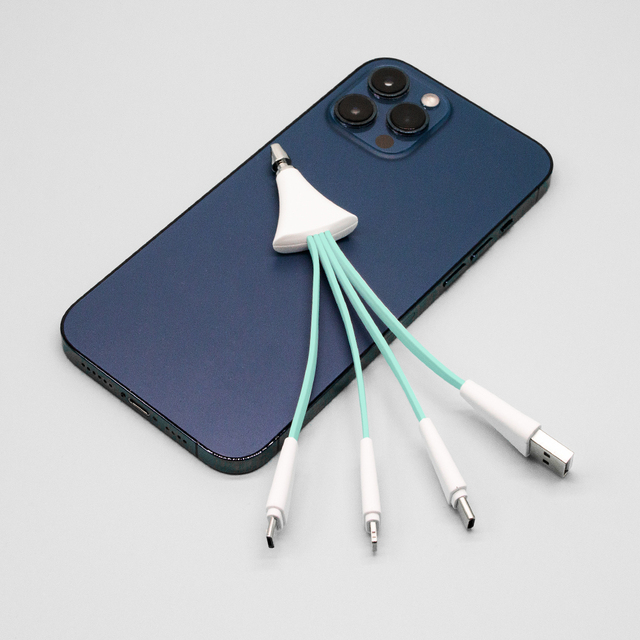 High Quality Quick Charger for ISO and Android Charger Cables Trending Hot Products 3 in 1 Data Line