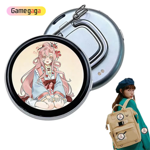 Badge magnétique tactile Gamegaga N88 1,85 pouces avec écran tactile, Bluetooth 6.0, application DIY, vidéo GIF, épinglette, cadeau - Product Image 4
