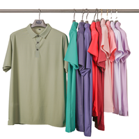 Chemise polo pour homme en coton piqué 230 GSM, coupe classique, haute qualité, pour le golf et les sports de plein air, avec broderie personnalisée et impression sérigraphique du logo.