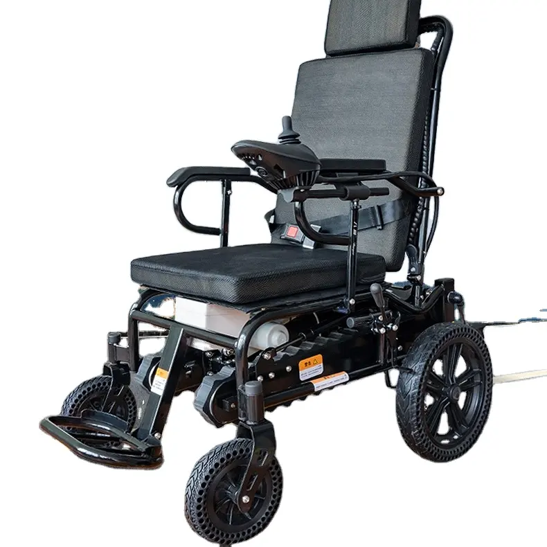 เก้าอี้ล้อเลื่อนไฟฟ้าสำหรับผู้พิการรถเข็นสำหรับผู้สูงอายุที่มีมาตรฐานสูงจากประเทศจีน