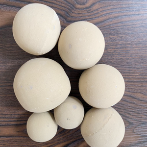 Bola cerámica refractaria de corindón de alta alúmina de <span class=keywords><strong>la</strong></span> marca ZY con retención de calor del 65%-99% para <span class=keywords><strong>la</strong></span> industria, reformadores, hornos de cracqueo y corte - Product Image 4