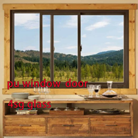 Proveedor de Ventanas de PU, Perfiles de Pultrusión de FRP Resistentes a la Intemperie, Plástico Reforzado con Fibra de Vidrio para Construcción Exterior