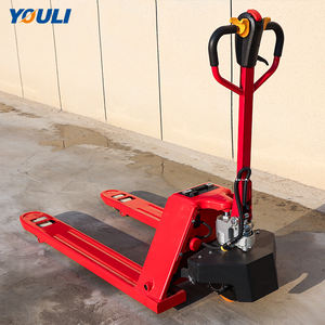 2000kg Camión de mano eléctrico 2Ton 4410LB Transpaleta semi eléctrica con el precio más bajo para almacén - Product Image 5