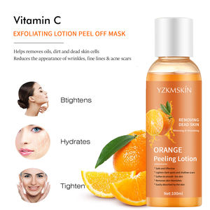 OEM ODM vücut bakımı güzellik ating kaldırma ölü cilt aydınlatma beyazlatma <span class=keywords><strong>C</strong></span> vitamini turuncu soyma losyon yüz kremi için - Product Image 5