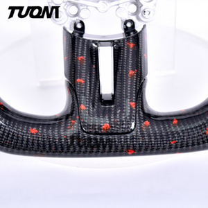 พวงมาลัยคาร์บอนไฟเบอร์แบบฟอร์จพร้อมจอแสดงผล LED - Product Image 3