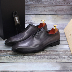 High End Handmade Loafers Stylish Oxford <b>Shoes</b> <b>Height</b> <b>Increasing</b> Slip On Genuine Leather Anti Slip Office Career Party Banquet - Product Image 6