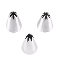 Vente flash : embouts de pâtisserie en acier inoxydable 1M / 2D / 2F pour la décoration de gâteaux