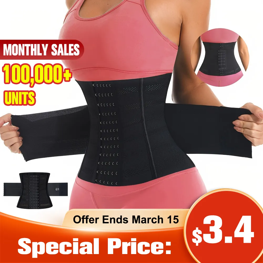 Mulheres de látex de Corpo Inteiro Plus Size Barriga Trimmer Cintura Cincher Tummy Controle Cinturão Espartilho Envoltório Cinto Trainer Cintura Shaper Shapewear