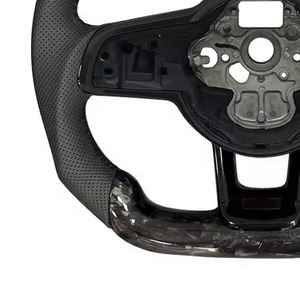 Volant en fibre de carbone pour <span class=keywords><strong>Volkswagen</strong></span> VW <span class=keywords><strong>Golf</strong></span> MK7 7.5 GTI GTD <span class=keywords><strong>GTE</strong></span> R 2013-2020 Volant Polo GTI Tiguan Passat DSG - Product Image 5