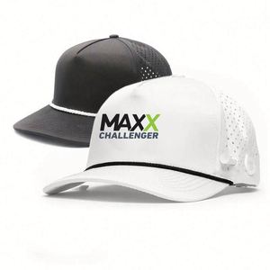 Design Wholesale Custom Laser Cut Caps Polyester Laser Cut Mesh Cap With Woven <b>Patch</b> - Product Image 6