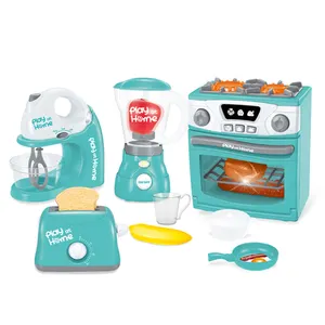 home appliances kitchen toy electric oven fruit juicer toaster mixer machine pretend toy