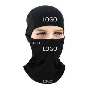 Motorcycle Balaclava Custom Logo Hood Mask Face Mask Hat Wind Resistant Ski Mask Outdoor Cycling Head Cover