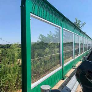 Trasparente edificio per uffici viaduct residenziale barriera antirumore anticorrosione ritardante di fiamma e riduzione del rumore - Product Image 6