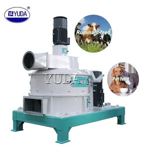 YUDA 5-8t/h New Type Animal Feed Ultrafine Pulverizing Machine Feed Processing Grinding Machine