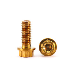 Pernos Heng de Aleación de Titanio Dorado Gr2 M5 M6 con Acabado Dentado Personalizado para Aplicaciones de Maquinaria JINKUN JK-174 - Product Image 4