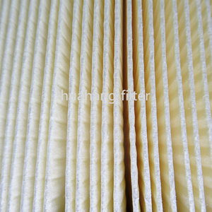 ไส้กรองอากาศโพลีเอสเตอร์แบบจีบไส้กรองอากาศ3 lugs ตัวกรองฝุ่น - Product Image 4