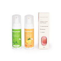Dentifrice en Mousse blanchissante 100% naturelle, saveur de fruits, étiquette privée, pour enfants, 1 pièce