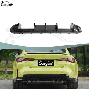 MP fibra de carbono cuatro escape parachoques trasero difusor Spoiler cuerpo Kit piezas de coche para <span class=keywords><strong>BMW</strong></span> G82 M4 2021 <span class=keywords><strong>2022</strong></span> 2023 2024 accesorio de afinación - Product Image 2