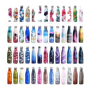 Bouteille d'eau isotherme en acier inoxydable à double paroi avec logo personnalisé en gros, en forme de cola, pour la rentrée scolaire - Product Image 2