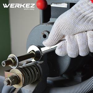 Qualité professionnelle 19mm Cr-V Acier Chrome Finition DIY OEM Système de mesure métrique Jeu de clés mixtes pour professionnels - Product Image 6