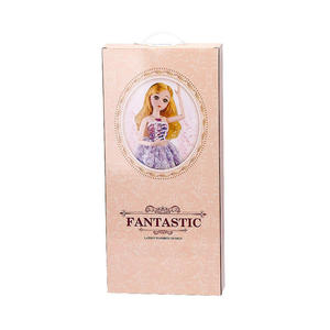 Fait sur commande Conception Unique <span class=keywords><strong>Barbie</strong></span> Poupée Jouet Boîtes D'emballage En Papier avec Fenêtre Transparente - Product Image 4