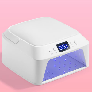 SNRQI <span class=keywords><strong>2025</strong></span> Neuer Bestseller Wiederaufladbarer Nageltrockner 80W Hochleistungs-Smart-Handschutz UV/<span class=keywords><strong>LED</strong></span>-Nagellampe Schnelltrocknende Nagelkunst - Product Image 1