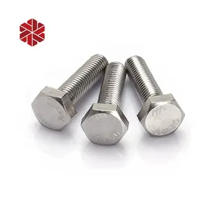 Ss Stainless Steel Bolt And Nut M16 X 100 M10x125 316 Grade M38 M26 Perno Hexagonal M8x2 M32 Bolts 5.8 Fasteners And Bolts