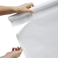Rouleau de tableau blanc statique magique Adsorption électrostatique film de tableau blanc Tableau effaçable électrostatique amovible