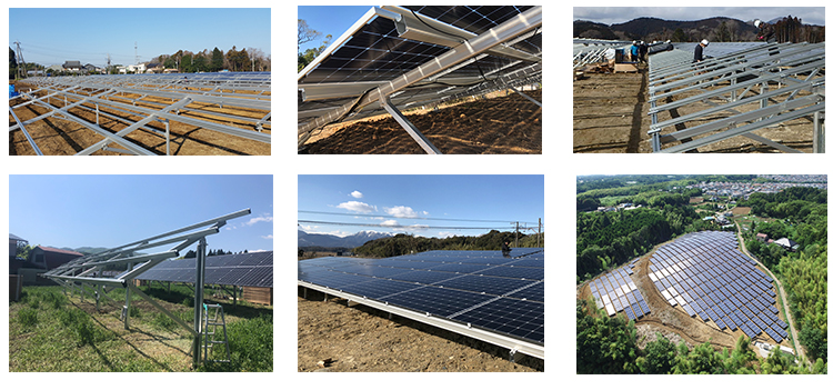 Mounting Kit Solar Panel Roof Aluminum Rail Project