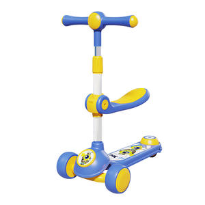 Trottinette à Roulettes pour Enfants 3 Roues en Plastique Conçue pour les Enfants de 2 à 6 Ans Garçons <span class=keywords><strong>et</strong></span> Filles Voiture à Glisser <span class=keywords><strong>et</strong></span> à Équilibrer - Product Image 6