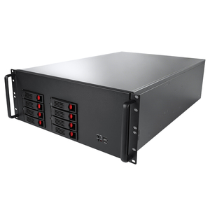 Châssis de stockage JIUMENG 4U, 8 baies hot-swap, EATX, refroidisseur 12x13,155 mm, <span class=keywords><strong>3</strong></span> ventilateurs 12 cm, 650 mm, cloud privé - Product Image 1