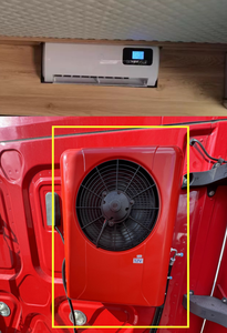 Aire Acondicionado de Estacionamiento para Camiones 12V/24V, Enfriador de Cabina para Furgonetas, Aire Acondicionado Portátil para Camiones 12V AC - Product Image 2