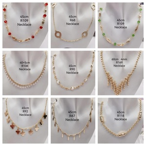 Collana Xuping in oro 24K, nuovo stile, gioielli per <span class=keywords><strong>donna</strong></span> - Product Image 2