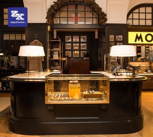 Tùy chỉnh chất lượng cao Thiết kế cổ điển trang phục nam giới cửa hàng quần áo cửa hàng phụ kiện tủ trưng bày bằng gỗ - Product Image 4