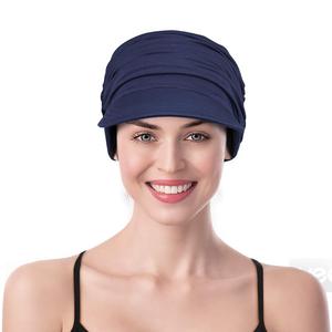 Casquettes de baseball brodées personnalisées pour femmes avec nouveau motif de lettres et logo, en viscose réglable, tissu courant, en vente - Product Image 3