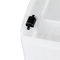 Caja de Almacenamiento de Plástico Transparente Personalizada con Tapa y Contenedores de Almacenamiento para Uso Doméstico y de Oficina, en Oferta
