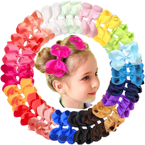 DAMAI Vente en gros : Accessoires pour cheveux durables en tissu et ruban gros-grain, nœuds, pinces et barrettes pour filles et adolescentes, cadeaux et décorations faites à la main - Product Image 1