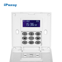 Temporizador Digital 220V 16 Programas 2000W Interruptor de Tiempo Programable Inteligente con Cable Neutro para Luz Ventilador Escuela Hospital