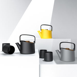 Théière Portable avec filtre en acier inoxydable théière en céramique résistante à la chaleur infuseur à thé en acier inoxydable ensembles de thé de luxe - Product Image 4