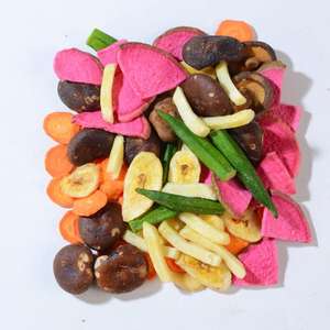 สตรอเบอรี่อบแห้งผสมผลไม้เย็นขนมผักผลไม้อบแห้ง - Product Image 4