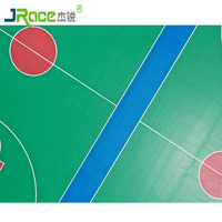 Plancher en caoutchouc liquide de surface de cour de badminton de polyuréthane d'effet de bon coussin