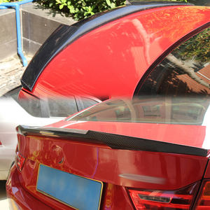适用于宝马4系F32 Coupe 2门M4/P/V/PSM风格碳纤维后扰流板行李箱翼2013-2019碳纤维 - Product Image 6