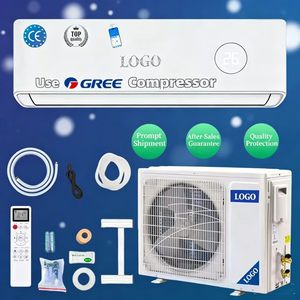 Climatiseur mural intelligent 12000 BTU avec contrôle Wi-Fi et vocal, <span class=keywords><strong>classe</strong></span> énergétique <span class=keywords><strong>A</strong></span>, pour salon domestique, 60Hz, États-Unis, Canada - Product Image 1
