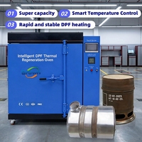 Four de régénération automatique du filtre à particules (DPF) avec contrôle intelligent de la température pour les filtres de camions et d'autobus