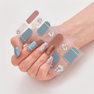 Kit de Décoration <span class=keywords><strong>Ongles</strong></span> 3D DIY Paillettes Style Doux OEM ODM Autocollants Complètement Adhésifs Sans <span class=keywords><strong>Gel</strong></span> Toxique - Product Image 4