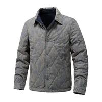 Veste bomber imperméable et respirante à col montant pour homme, modèle JK2518-1, printemps-automne, couleur unie, taille XL, pour hommes d'âge moyen, style professionnel.
