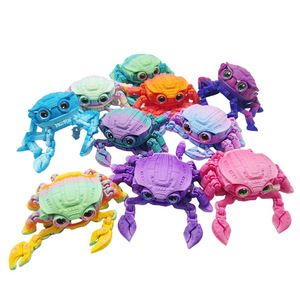 Nouveaux jouets imprimés en 3D, œufs de dragon, modèles d'animaux imprimés en 3D mignons, jouets et cadeaux de Noël, d'Halloween et de Pâques, jouets originaux et farfelus - Product Image 2