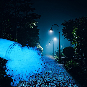 Đá Nhân Tạo <span class=keywords><strong>Glow</strong></span>-<span class=keywords><strong>in</strong></span>-<span class=keywords><strong>The</strong></span>-<span class=keywords><strong>Dark</strong></span> huỳnh quang nghiền đá cuội & sỏi cho ngoài trời trang trí sân vườn - Product Image 1