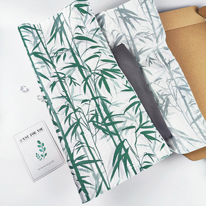 Tùy Chỉnh Màu Đen Tre Mô Giấy In Hoa Hộp Quà Tặng Gói Mô Giấy Cho Quần Áo Và Giày Dép Bao Bì - Product Image 4