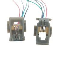 Connecteur 616W RJ9 4P4C RJ11 prise modulaire femelle prise téléphonique câble d'interface combiné